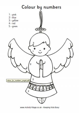 Angel Colour by numbers 2