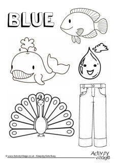 Colour Collection Colouring Pages