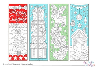 Colour Pop Colouring Bookmarks