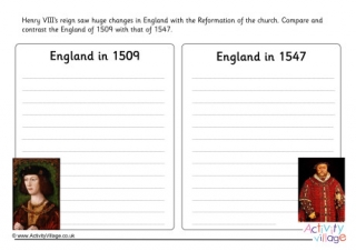 Compare And Contrast England In The Reign Of Henry VIII