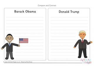 Compare and Contrast Trump and Obama