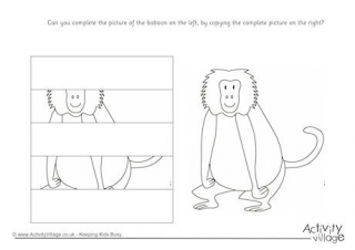 Complete The Baboon Puzzle