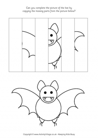 Complete the Bat Puzzle