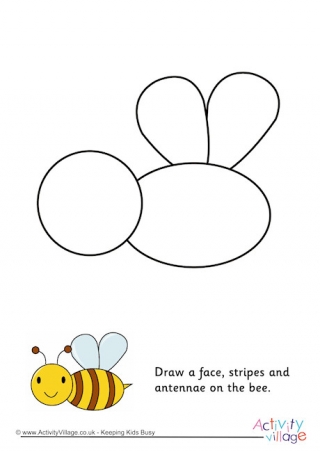 Complete the Bee Picture