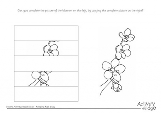 Complete The Blossom Puzzle