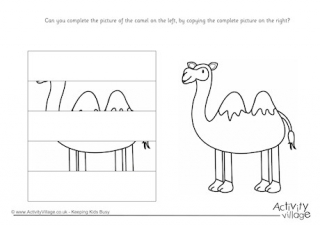 Complete the Camel Puzzle