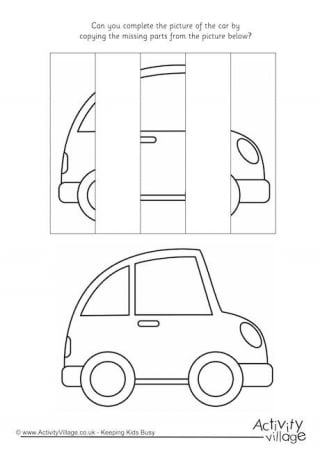 Complete the Car Puzzle