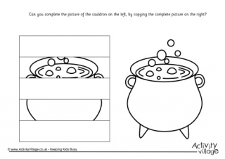 Complete the Cauldron Puzzle
