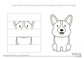 Complete The Corgi Puzzle