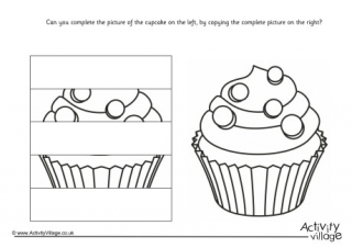 Complete the Cupcake Puzzle