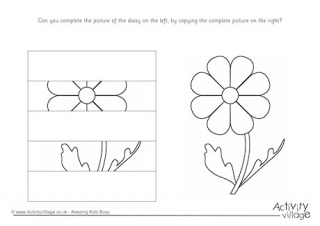 Complete The Daisy Puzzle