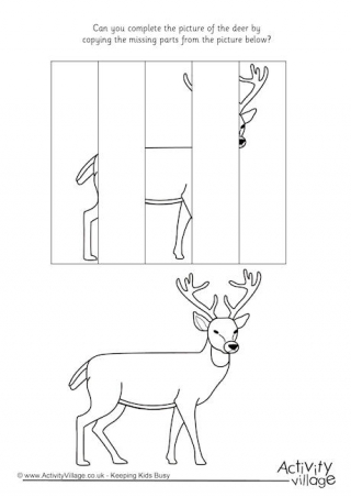 Complete the Deer Puzzle