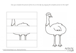 Complete The Emu Puzzle