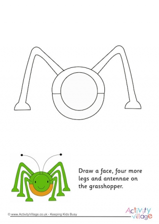 Complete the Grasshopper Picture