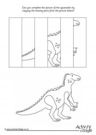 Complete The Iguanodon Puzzle