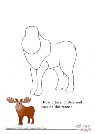 Complete the Moose Picture