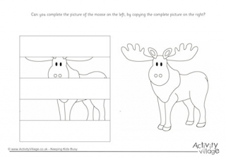 Complete the Moose Puzzle