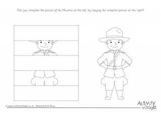 Complete the Mountie Puzzle