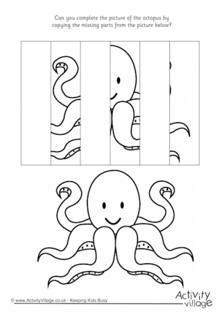 Complete The Octopus Puzzle