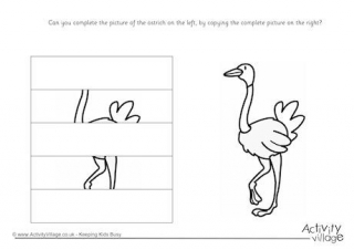Complete The Ostrich Puzzle