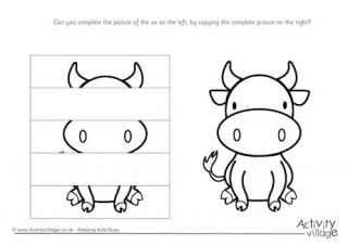 Complete the Ox Puzzle