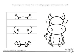Complete the Ox Puzzle