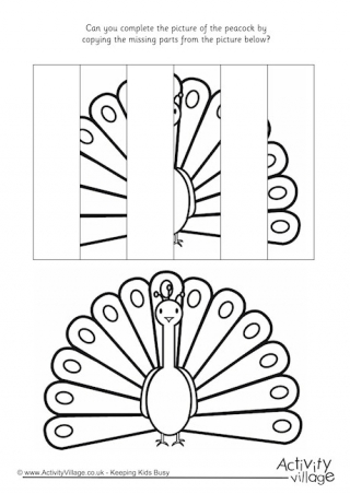 Complete The Peacock Puzzle
