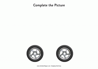 Complete the Picture - Car Wheels