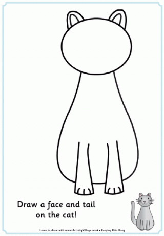 Complete the Cat Picture