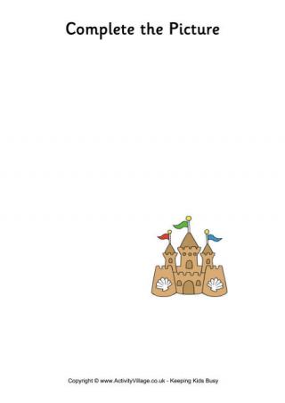 Complete the Picture - Sandcastle