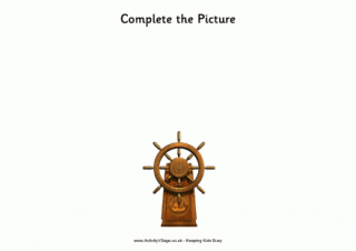 Complete the Picture - Ship's Wheel
