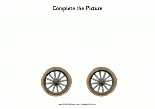 Complete the Picture - Wagon Wheels