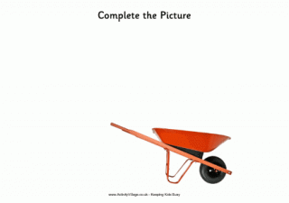 Complete the Picture - Wheelbarrow