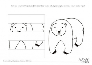 Complete The Polar Bear Puzzle