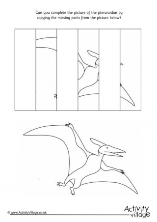 Complete The Pteranodon Puzzle