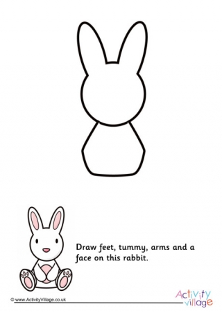 Complete The Rabbit Picture