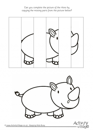 Complete The Rhino Puzzle