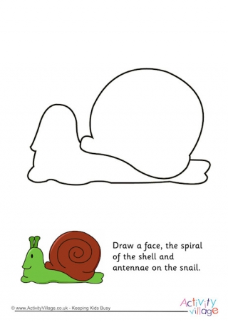 Complete the Snail Picture