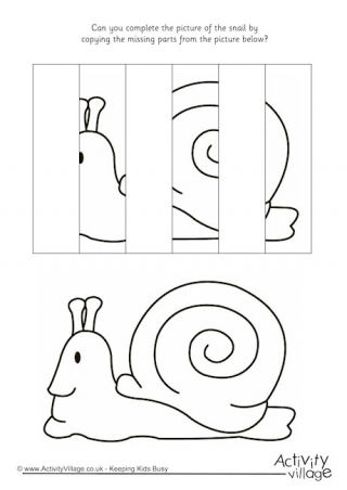 Complete The Snail Puzzle