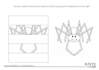 Complete The Spider Puzzle