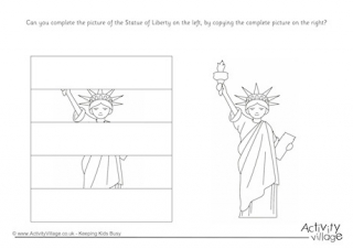 Complete the Statue of Liberty Puzzle