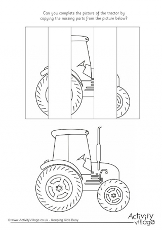 Complete the Tractor Puzzle