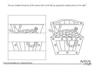 Complete The Treasure Chest Puzzle