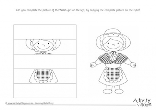 Complete the Welsh Girl Puzzle