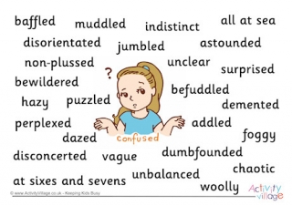 Confused Synonyms Poster