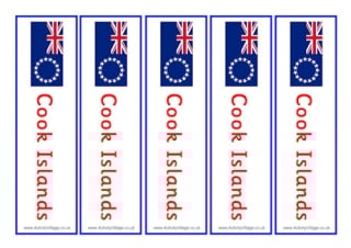 Cook Islands Bookmarks