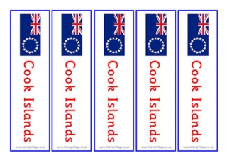 Cook Islands Bookmarks