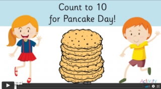 Count to 10 for Pancake Day Video