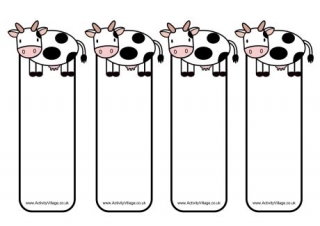 Cow Bookmarks