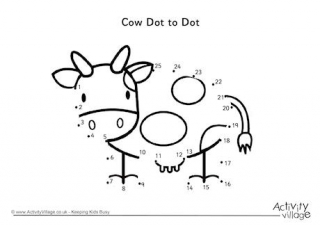 Cow Dot to Dot